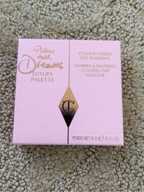 Charlotte Tilbury Pillow Talk Dreams Luxury Palette - Light Pink & Gold Accents